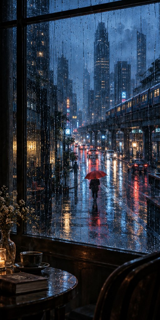 ปก พบเธอในวันที่ฝนพรำ